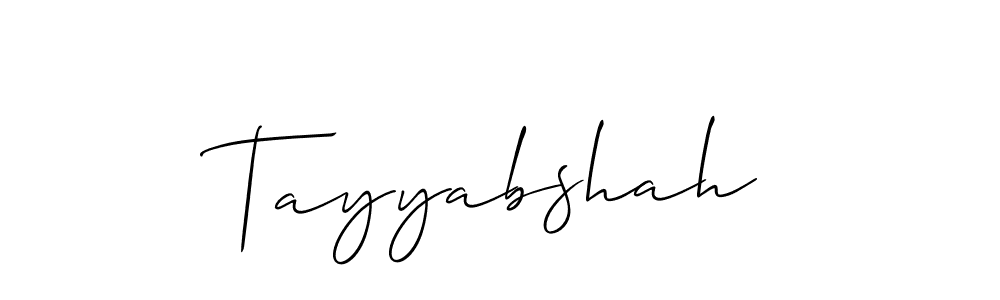 Similarly Allison_Script is the best handwritten signature design. Signature creator online .You can use it as an online autograph creator for name Tayyabshah. Tayyabshah signature style 2 images and pictures png