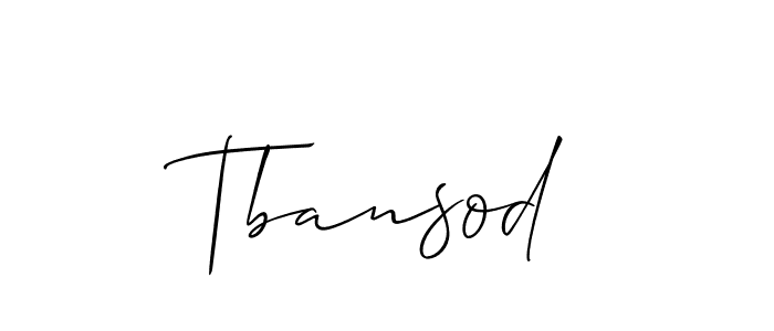 Check out images of Autograph of Tbansod name. Actor Tbansod Signature Style. Allison_Script is a professional sign style online. Tbansod signature style 2 images and pictures png