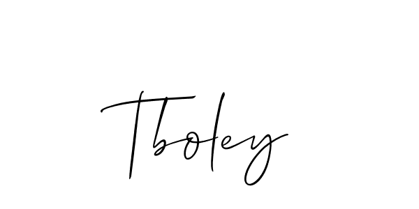 Make a beautiful signature design for name Tboley. Use this online signature maker to create a handwritten signature for free. Tboley signature style 2 images and pictures png