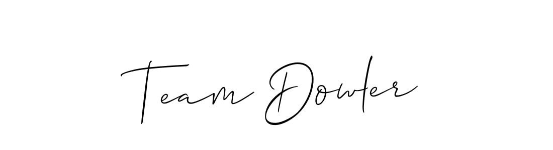 You can use this online signature creator to create a handwritten signature for the name Team Dowler. This is the best online autograph maker. Team Dowler signature style 2 images and pictures png