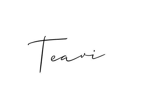 Once you've used our free online signature maker to create your best signature Allison_Script style, it's time to enjoy all of the benefits that Teavi name signing documents. Teavi signature style 2 images and pictures png