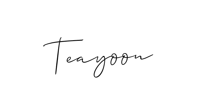 This is the best signature style for the Teayoon name. Also you like these signature font (Allison_Script). Mix name signature. Teayoon signature style 2 images and pictures png