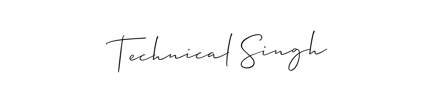 Here are the top 10 professional signature styles for the name Technical Singh. These are the best autograph styles you can use for your name. Technical Singh signature style 2 images and pictures png