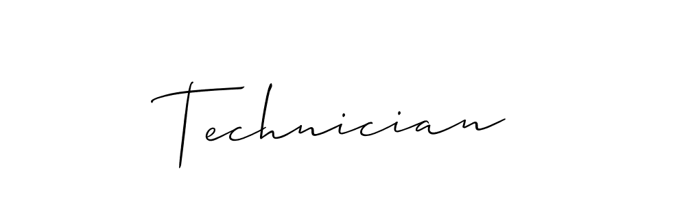 Best and Professional Signature Style for Technician. Allison_Script Best Signature Style Collection. Technician signature style 2 images and pictures png