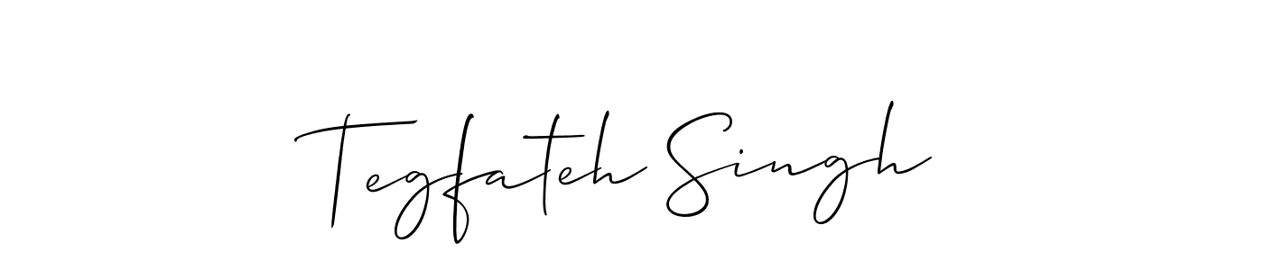 Once you've used our free online signature maker to create your best signature Allison_Script style, it's time to enjoy all of the benefits that Tegfateh Singh name signing documents. Tegfateh Singh signature style 2 images and pictures png