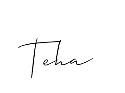 This is the best signature style for the Teha name. Also you like these signature font (Allison_Script). Mix name signature. Teha signature style 2 images and pictures png