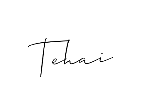 It looks lik you need a new signature style for name Tehai. Design unique handwritten (Allison_Script) signature with our free signature maker in just a few clicks. Tehai signature style 2 images and pictures png