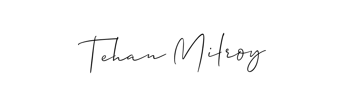 You can use this online signature creator to create a handwritten signature for the name Tehan Milroy. This is the best online autograph maker. Tehan Milroy signature style 2 images and pictures png