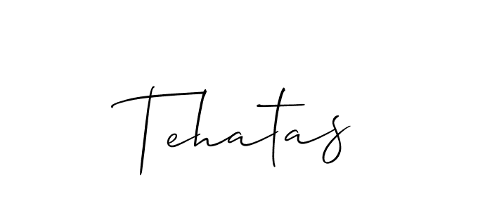 Make a short Tehatas signature style. Manage your documents anywhere anytime using Allison_Script. Create and add eSignatures, submit forms, share and send files easily. Tehatas signature style 2 images and pictures png