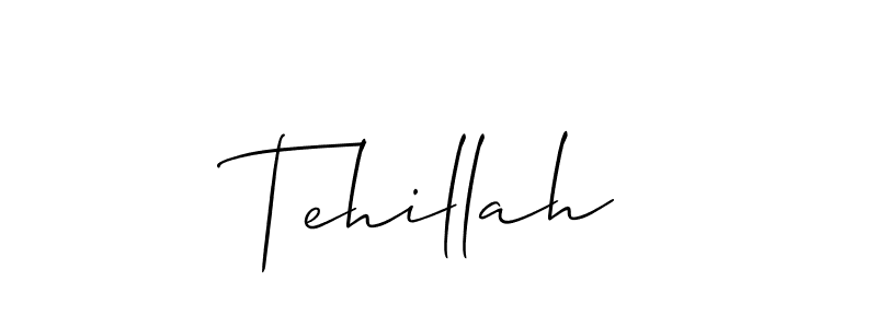 You should practise on your own different ways (Allison_Script) to write your name (Tehillah) in signature. don't let someone else do it for you. Tehillah signature style 2 images and pictures png