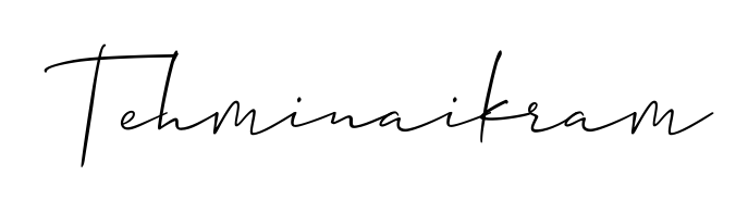A modern signature idea for name Tehminaikram using Allison_Script font. Clean strokes and elegant curves make it stand out instantly. Tehminaikram signature style 2 images and pictures png