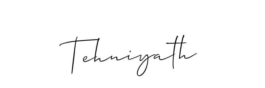 Tehniyath stylish signature style. Best Handwritten Sign (Allison_Script) for my name. Handwritten Signature Collection Ideas for my name Tehniyath. Tehniyath signature style 2 images and pictures png