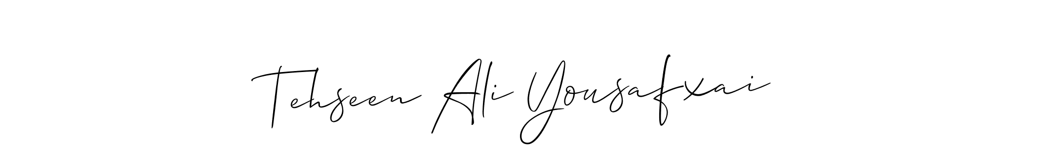 Best and Professional Signature Style for Tehseen Ali Yousafxai. Allison_Script Best Signature Style Collection. Tehseen Ali Yousafxai signature style 2 images and pictures png