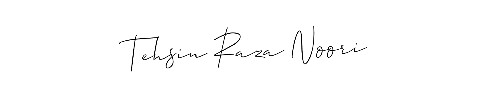 Best and Professional Signature Style for Tehsin Raza Noori. Allison_Script Best Signature Style Collection. Tehsin Raza Noori signature style 2 images and pictures png