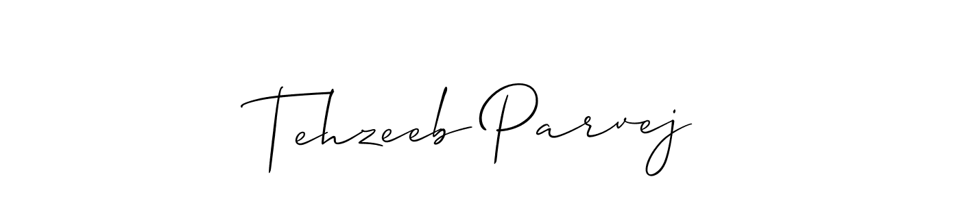 Make a beautiful signature design for name Tehzeeb Parvej. Use this online signature maker to create a handwritten signature for free. Tehzeeb Parvej signature style 2 images and pictures png