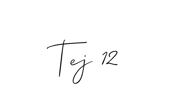 if you are searching for the best signature style for your name Tej 12. so please give up your signature search. here we have designed multiple signature styles  using Allison_Script. Tej 12 signature style 2 images and pictures png