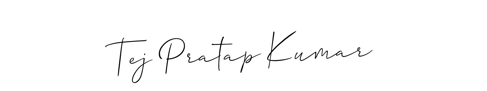 Make a beautiful signature design for name Tej Pratap Kumar. Use this online signature maker to create a handwritten signature for free. Tej Pratap Kumar signature style 2 images and pictures png