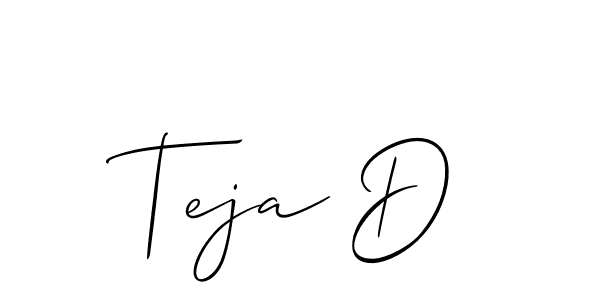 Here are the top 10 professional signature styles for the name Teja D. These are the best autograph styles you can use for your name. Teja D signature style 2 images and pictures png