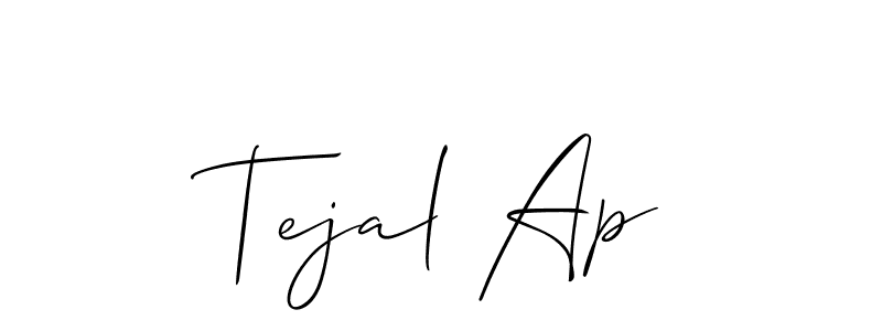 How to Draw Tejal Ap signature style? Allison_Script is a latest design signature styles for name Tejal Ap. Tejal Ap signature style 2 images and pictures png