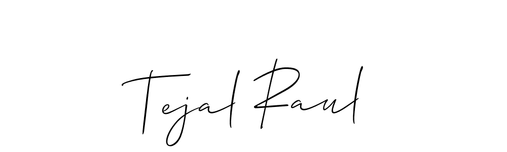 Make a beautiful signature design for name Tejal Raul. Use this online signature maker to create a handwritten signature for free. Tejal Raul signature style 2 images and pictures png