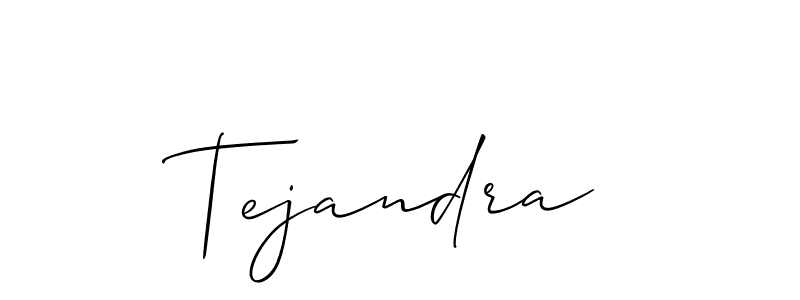 Also You can easily find your signature by using the search form. We will create Tejandra name handwritten signature images for you free of cost using Allison_Script sign style. Tejandra signature style 2 images and pictures png