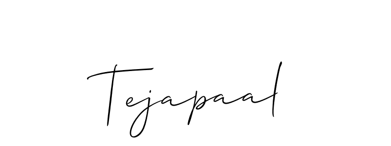 You should practise on your own different ways (Allison_Script) to write your name (Tejapaal) in signature. don't let someone else do it for you. Tejapaal signature style 2 images and pictures png