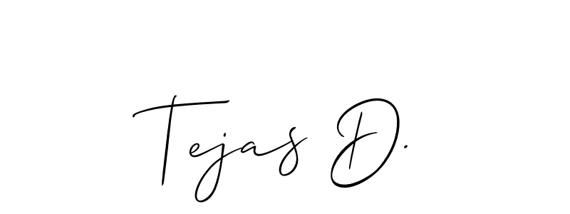 You can use this online signature creator to create a handwritten signature for the name Tejas D.. This is the best online autograph maker. Tejas D. signature style 2 images and pictures png