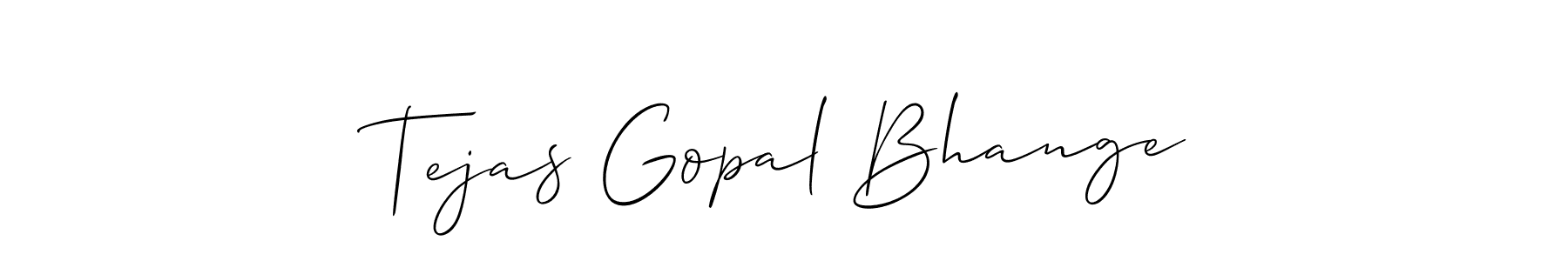 Best and Professional Signature Style for Tejas Gopal Bhange. Allison_Script Best Signature Style Collection. Tejas Gopal Bhange signature style 2 images and pictures png