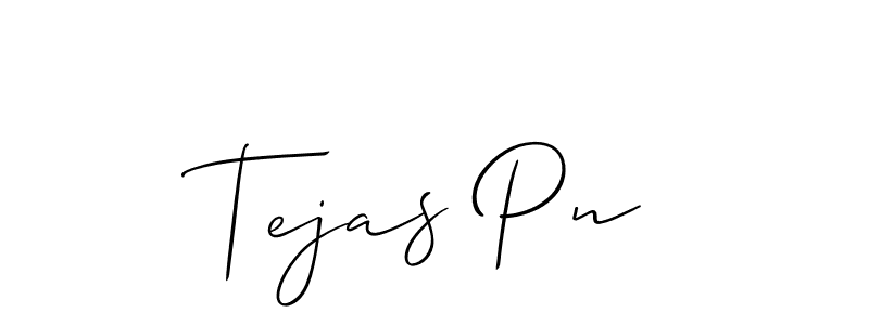 It looks lik you need a new signature style for name Tejas Pn. Design unique handwritten (Allison_Script) signature with our free signature maker in just a few clicks. Tejas Pn signature style 2 images and pictures png