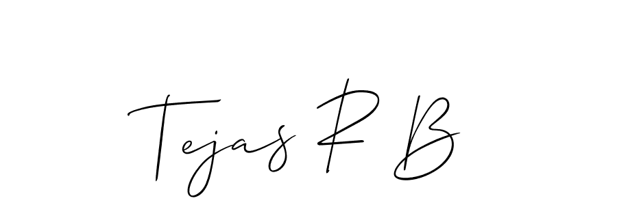 Make a beautiful signature design for name Tejas R B. Use this online signature maker to create a handwritten signature for free. Tejas R B signature style 2 images and pictures png