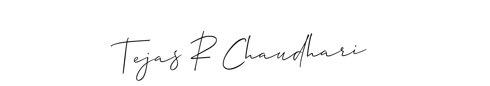 Best and Professional Signature Style for Tejas R Chaudhari. Allison_Script Best Signature Style Collection. Tejas R Chaudhari signature style 2 images and pictures png