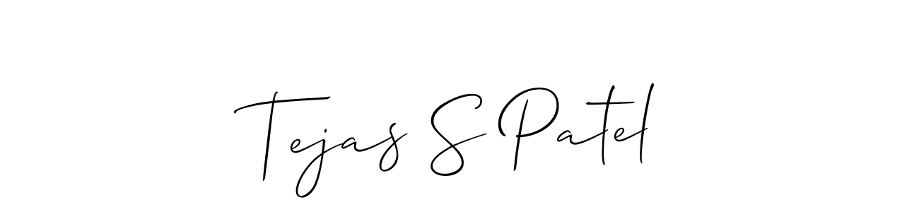 It looks lik you need a new signature style for name Tejas S Patel. Design unique handwritten (Allison_Script) signature with our free signature maker in just a few clicks. Tejas S Patel signature style 2 images and pictures png
