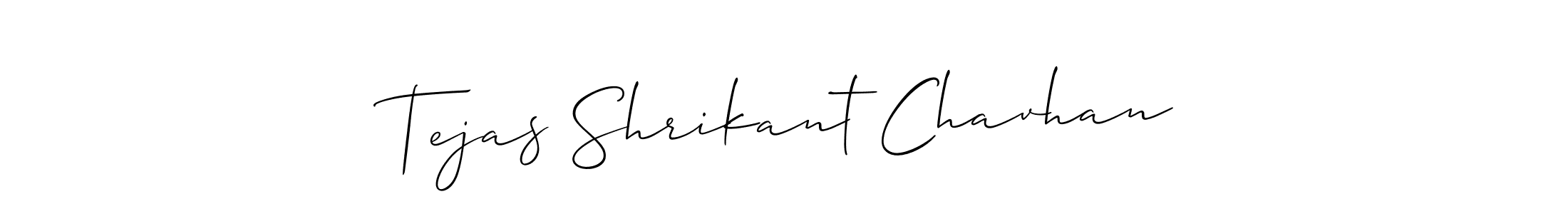 Similarly Allison_Script is the best handwritten signature design. Signature creator online .You can use it as an online autograph creator for name Tejas Shrikant Chavhan. Tejas Shrikant Chavhan signature style 2 images and pictures png
