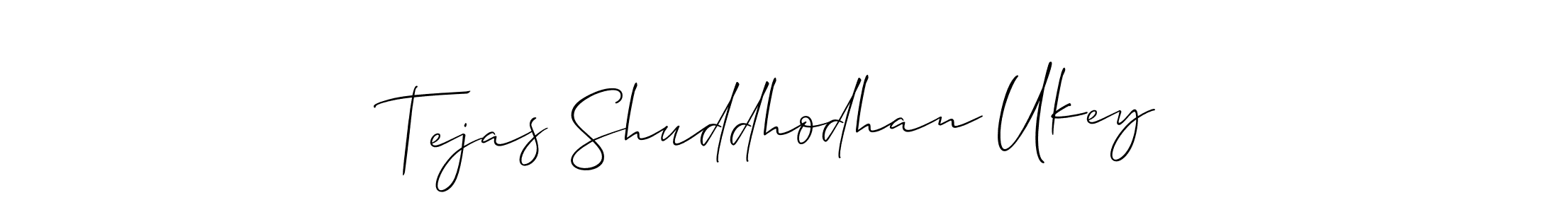 Once you've used our free online signature maker to create your best signature Allison_Script style, it's time to enjoy all of the benefits that Tejas Shuddhodhan Ukey name signing documents. Tejas Shuddhodhan Ukey signature style 2 images and pictures png