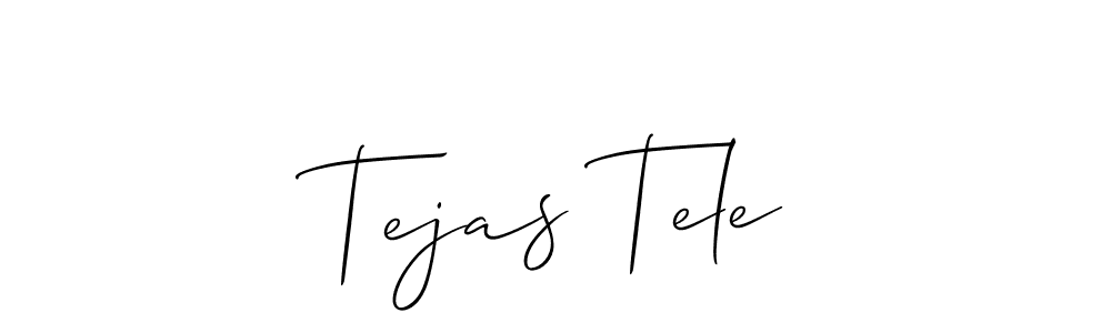 Check out images of Autograph of Tejas Tele name. Actor Tejas Tele Signature Style. Allison_Script is a professional sign style online. Tejas Tele signature style 2 images and pictures png