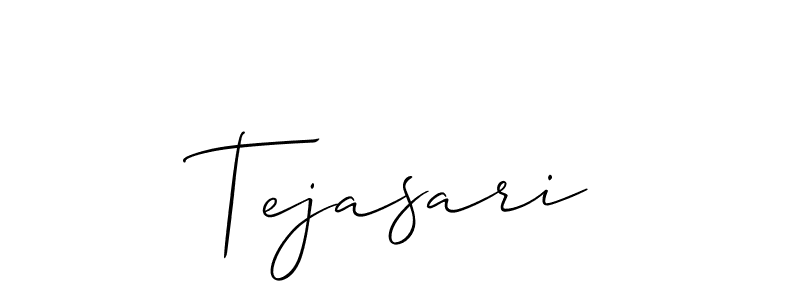 It looks lik you need a new signature style for name Tejasari. Design unique handwritten (Allison_Script) signature with our free signature maker in just a few clicks. Tejasari signature style 2 images and pictures png
