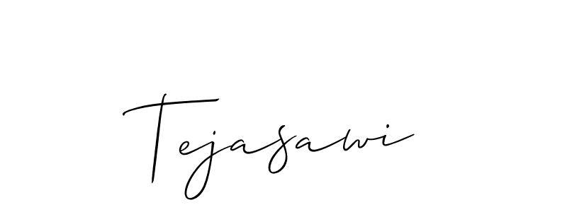 Tejasawi stylish signature style. Best Handwritten Sign (Allison_Script) for my name. Handwritten Signature Collection Ideas for my name Tejasawi. Tejasawi signature style 2 images and pictures png