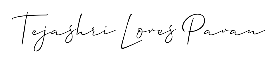Achieve flawless digital penmanship with Tejashri Loves Pavan name in Allison_Script font. The perfect tool for creating online signatures. Tejashri Loves Pavan signature style 2 images and pictures png