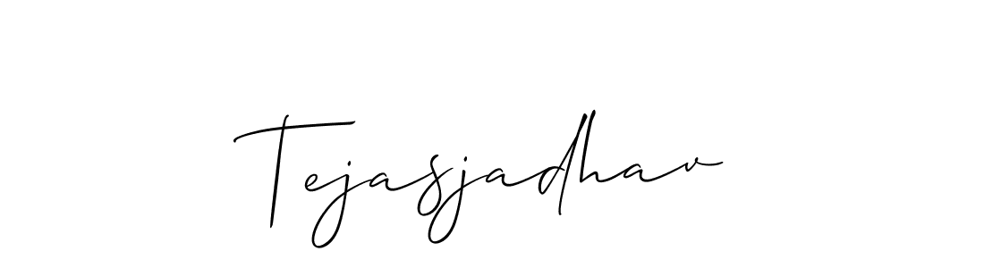 Best and Professional Signature Style for Tejasjadhav. Allison_Script Best Signature Style Collection. Tejasjadhav signature style 2 images and pictures png