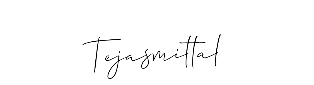 The best way (Allison_Script) to make a short signature is to pick only two or three words in your name. The name Tejasmittal include a total of six letters. For converting this name. Tejasmittal signature style 2 images and pictures png