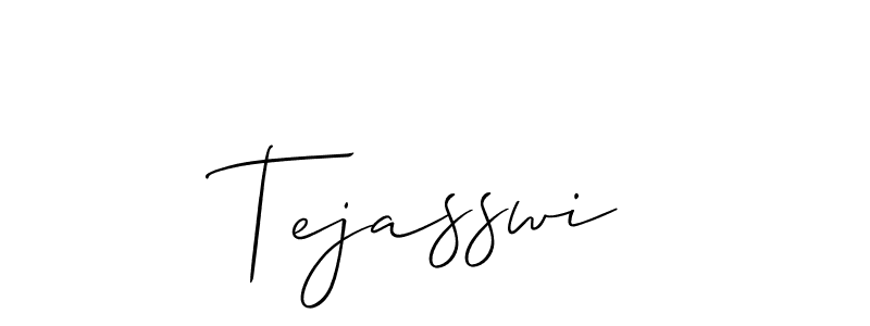 Make a beautiful signature design for name Tejasswi. With this signature (Allison_Script) style, you can create a handwritten signature for free. Tejasswi signature style 2 images and pictures png