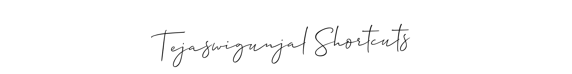 Once you've used our free online signature maker to create your best signature Allison_Script style, it's time to enjoy all of the benefits that Tejaswigunjal Shortcuts name signing documents. Tejaswigunjal Shortcuts signature style 2 images and pictures png