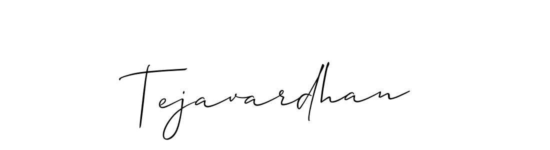 It looks lik you need a new signature style for name Tejavardhan. Design unique handwritten (Allison_Script) signature with our free signature maker in just a few clicks. Tejavardhan signature style 2 images and pictures png