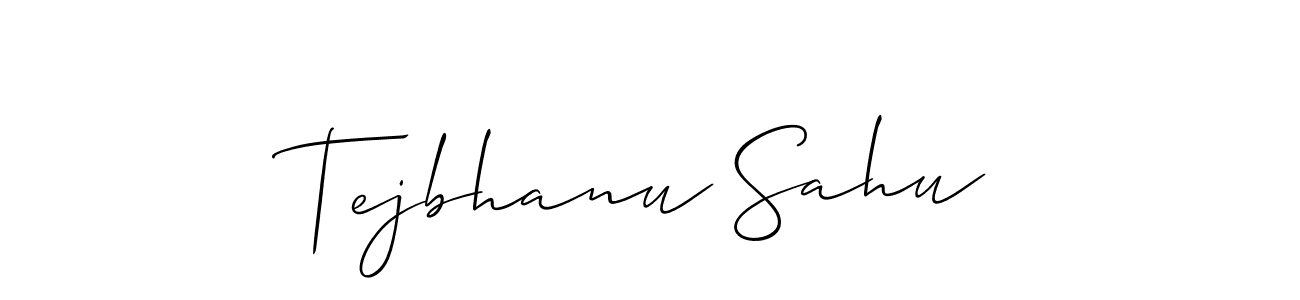 Make a beautiful signature design for name Tejbhanu Sahu. Use this online signature maker to create a handwritten signature for free. Tejbhanu Sahu signature style 2 images and pictures png