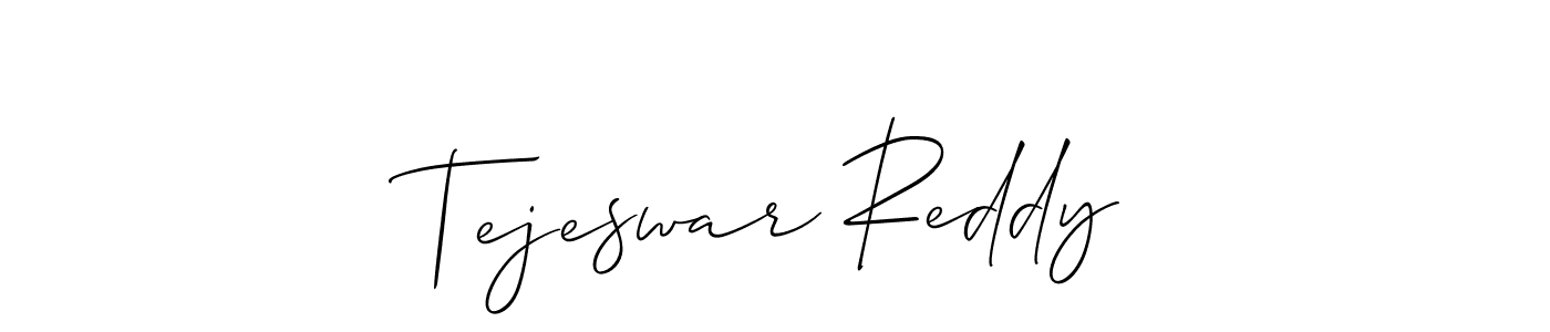 Here are the top 10 professional signature styles for the name Tejeswar Reddy. These are the best autograph styles you can use for your name. Tejeswar Reddy signature style 2 images and pictures png