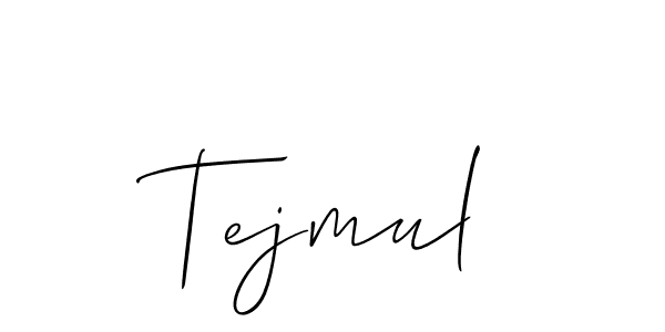 Once you've used our free online signature maker to create your best signature Allison_Script style, it's time to enjoy all of the benefits that Tejmul name signing documents. Tejmul signature style 2 images and pictures png