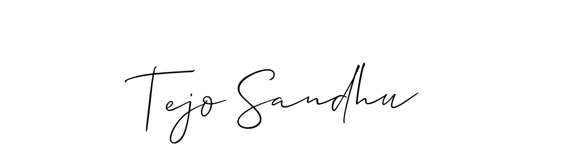 if you are searching for the best signature style for your name Tejo Sandhu. so please give up your signature search. here we have designed multiple signature styles  using Allison_Script. Tejo Sandhu signature style 2 images and pictures png