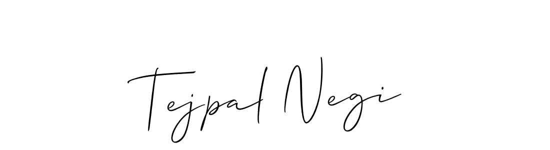 You should practise on your own different ways (Allison_Script) to write your name (Tejpal Negi) in signature. don't let someone else do it for you. Tejpal Negi signature style 2 images and pictures png