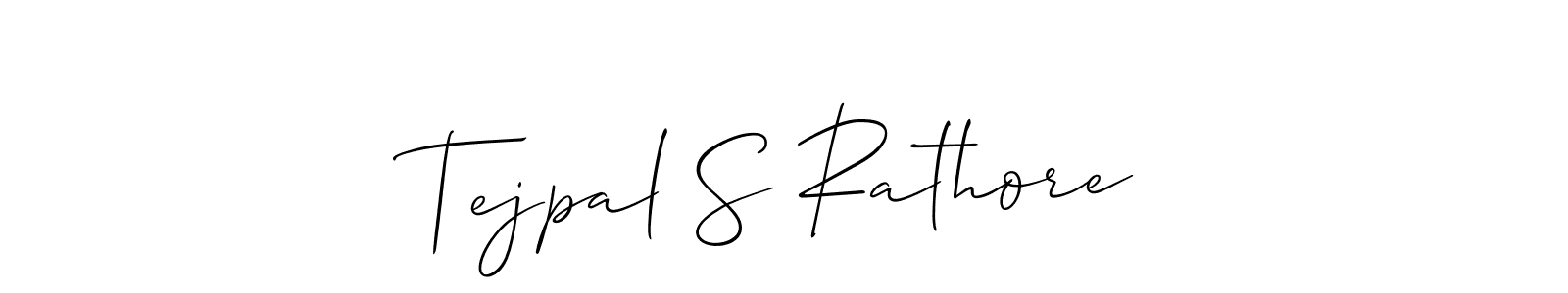 if you are searching for the best signature style for your name Tejpal S Rathore. so please give up your signature search. here we have designed multiple signature styles  using Allison_Script. Tejpal S Rathore signature style 2 images and pictures png