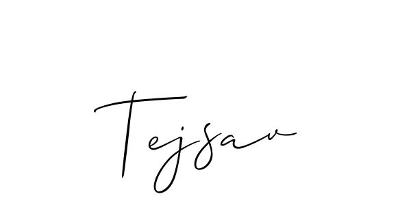 Make a short Tejsav signature style. Manage your documents anywhere anytime using Allison_Script. Create and add eSignatures, submit forms, share and send files easily. Tejsav signature style 2 images and pictures png